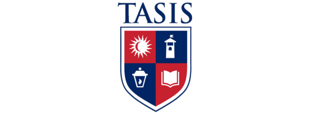 Tasis Tasis School logo.